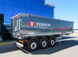 TISVOL V=42 m3 -5270 kg – DAJEMY 5 LAT GWARANCJI na naczepy aluminiowe !!! 